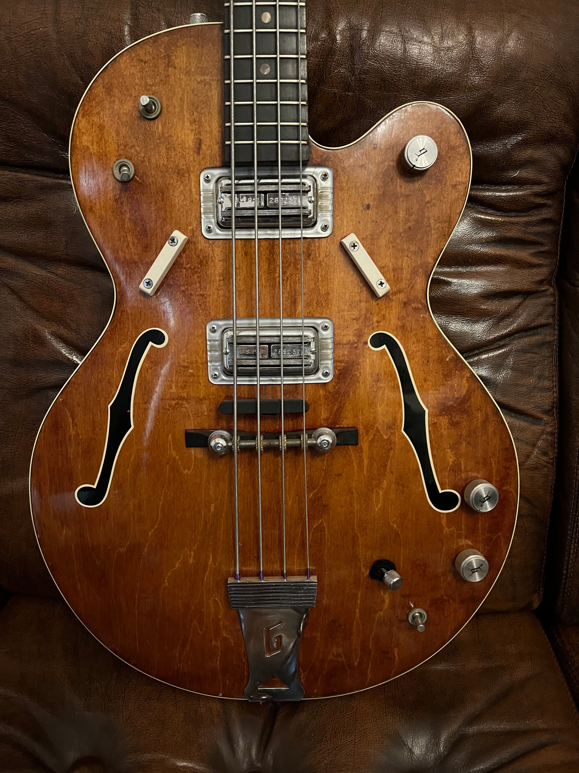 Gretsch 6073 Semi Hollow 4-String Bass Guitar | 1968