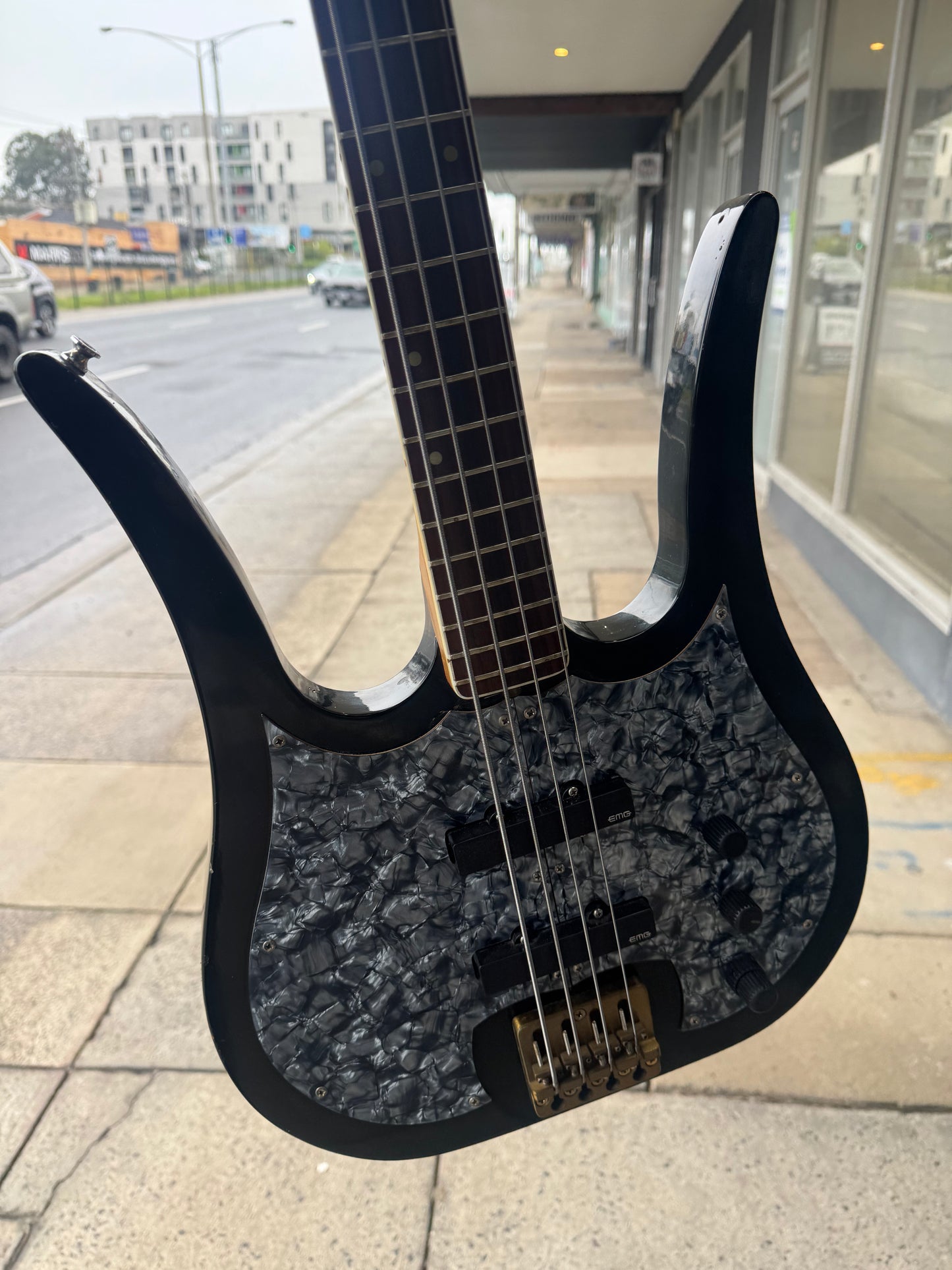 Maton El Toro 4-String Electric Bass | Black | 1969 Made in Australia