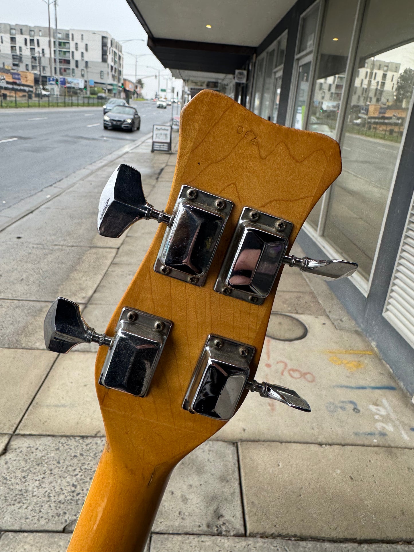 Maton El Toro 4-String Electric Bass | Black | 1969 Made in Australia