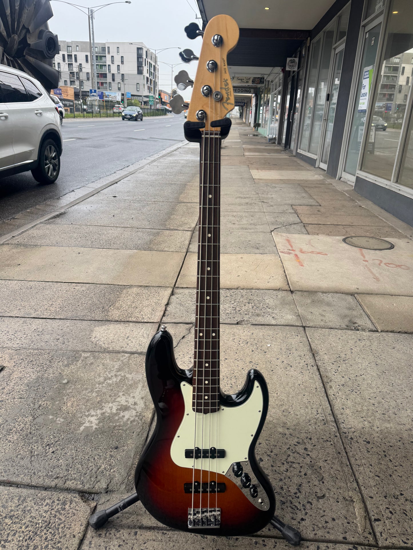 Fender AM Pro Jazz Bass Sunburst 2016 | Made in USA