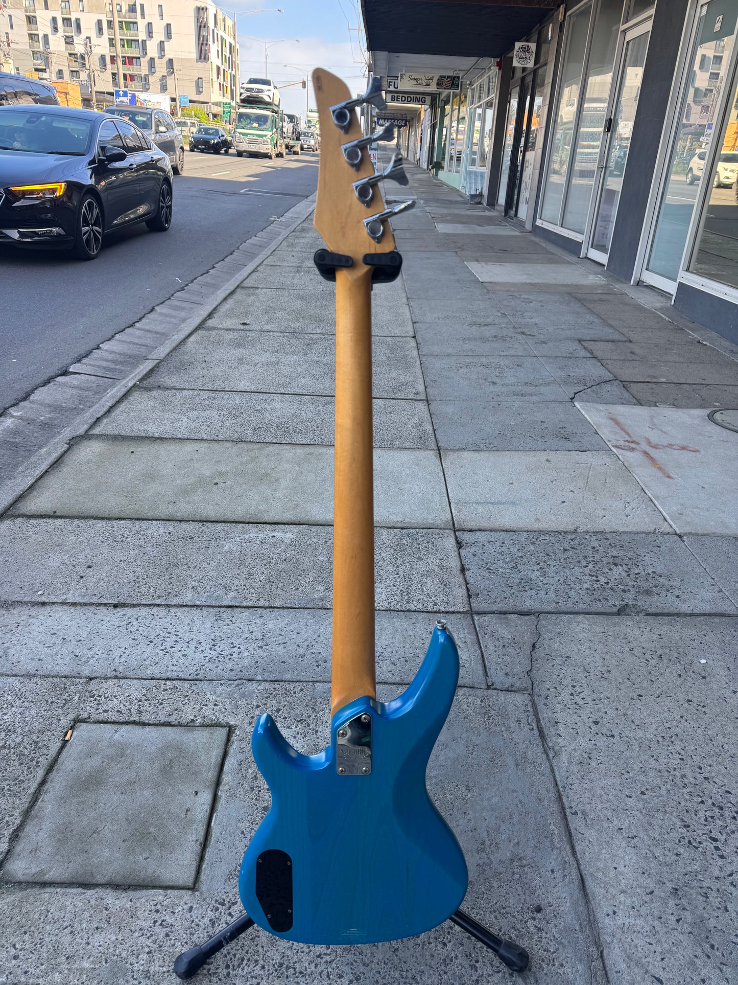 Yamaha RBX350 4-String Electric Bass Guitar | Trans lue