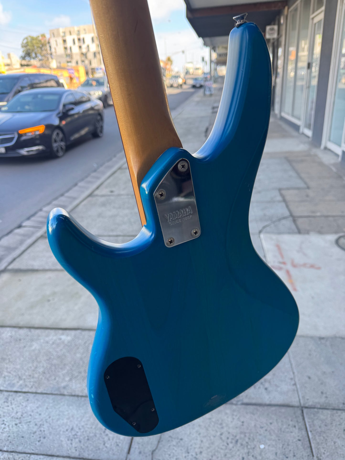 Yamaha RBX350 4-String Electric Bass Guitar | Trans lue