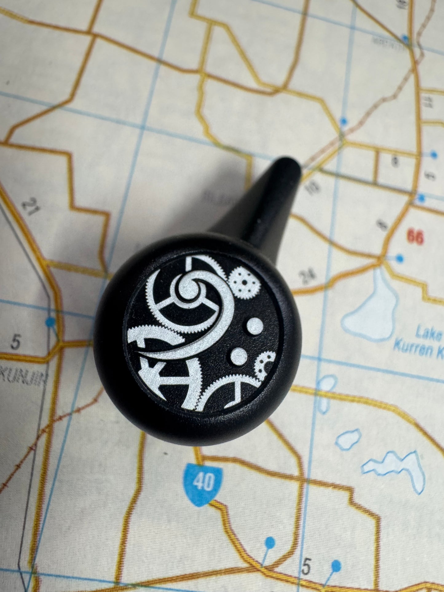 Endless Devices Movement Bass Clef Design Matte Black