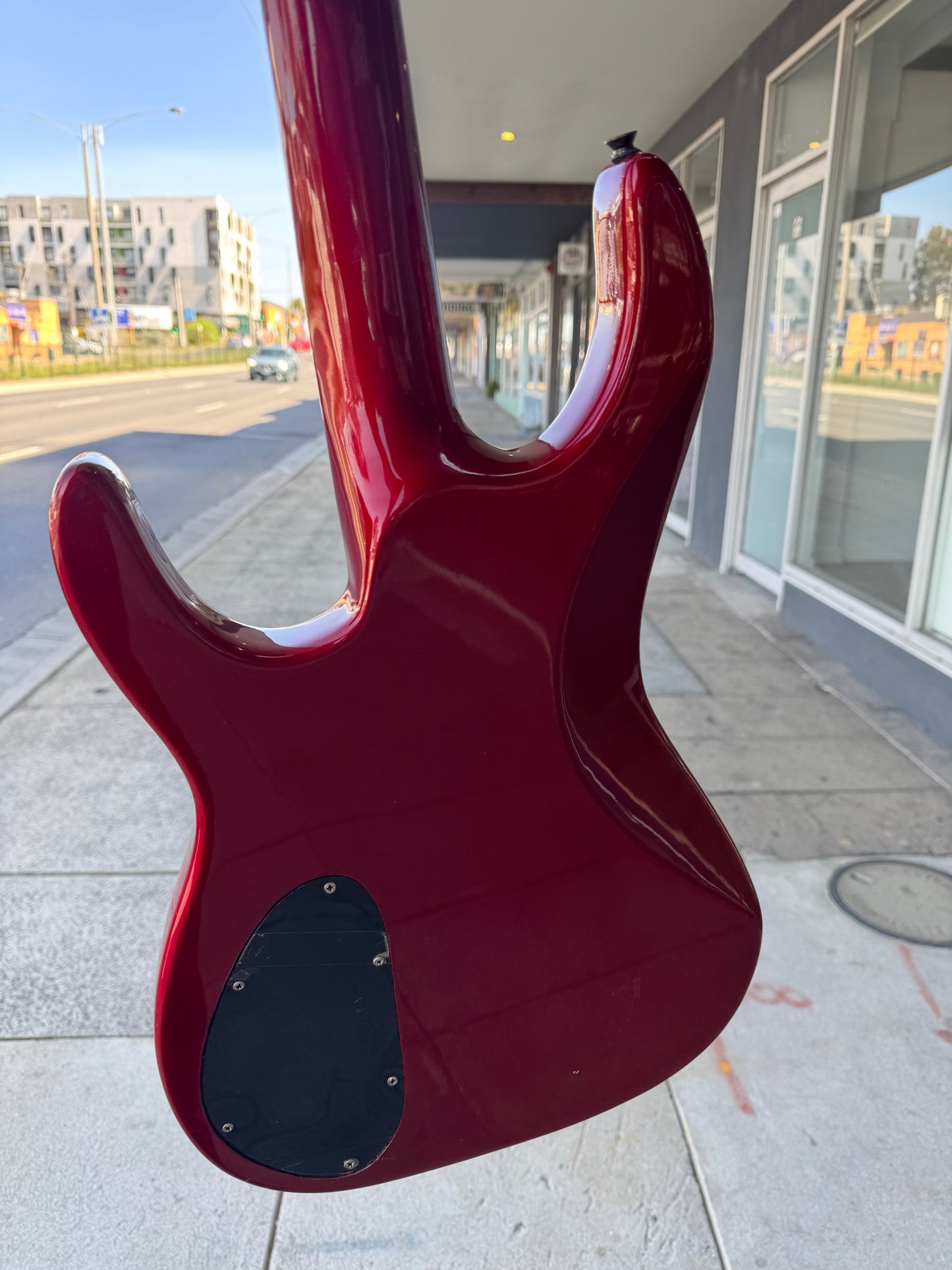 Kramer Forum III 4-String Electric Bass Guitar | Red