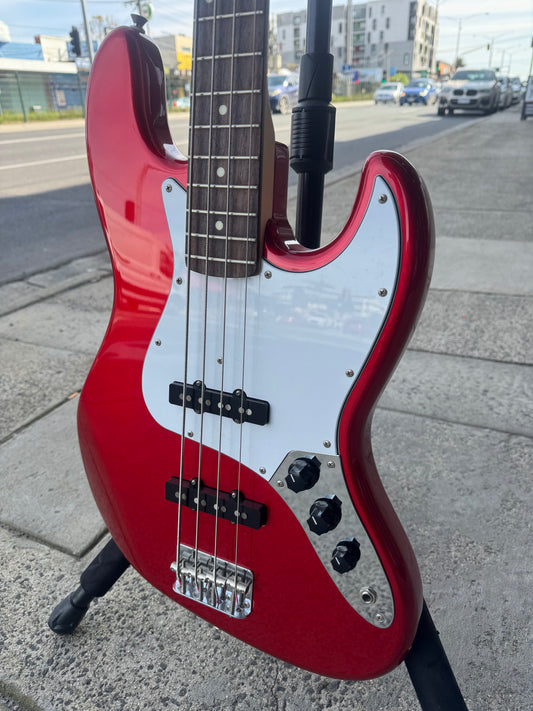 FGN J-Standard 4-String Electric Bass | Made in Japan 2010 | Red