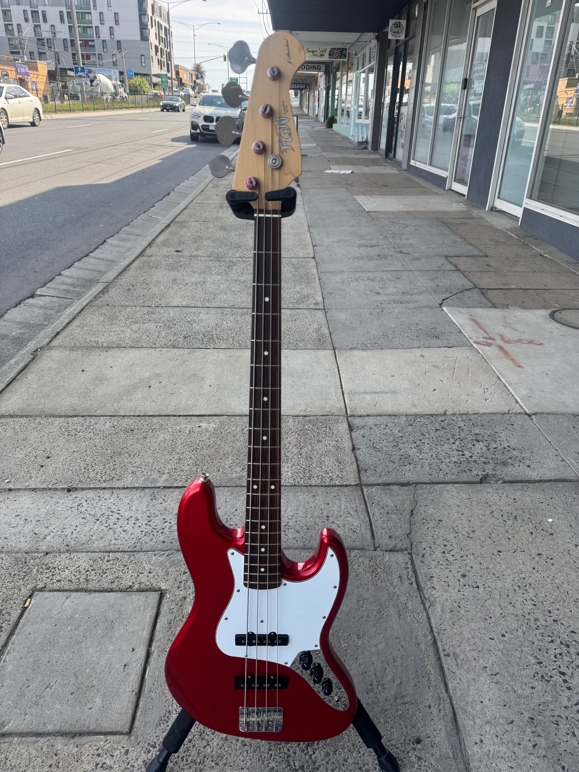 FGN J-Standard 4-String Electric Bass | Made in Japan 2010 | Red