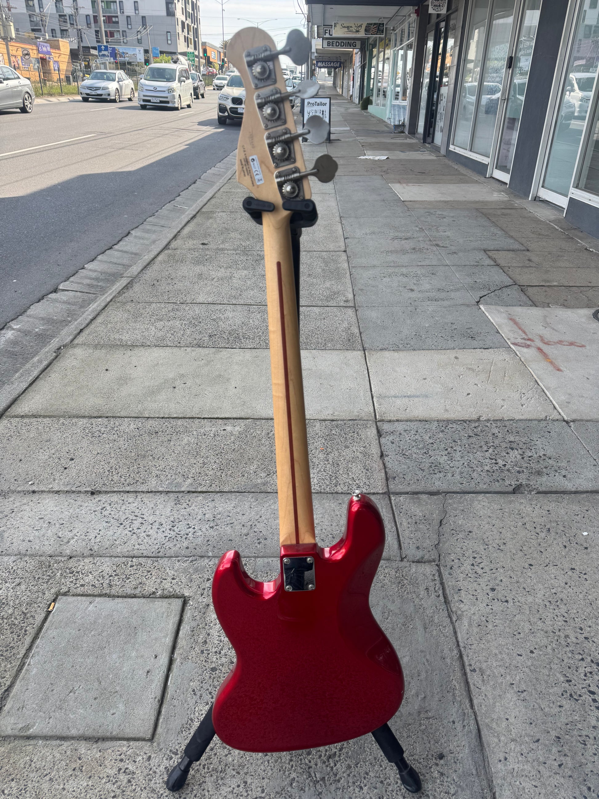FGN J-Standard 4-String Electric Bass | Made in Japan 2010 | Red