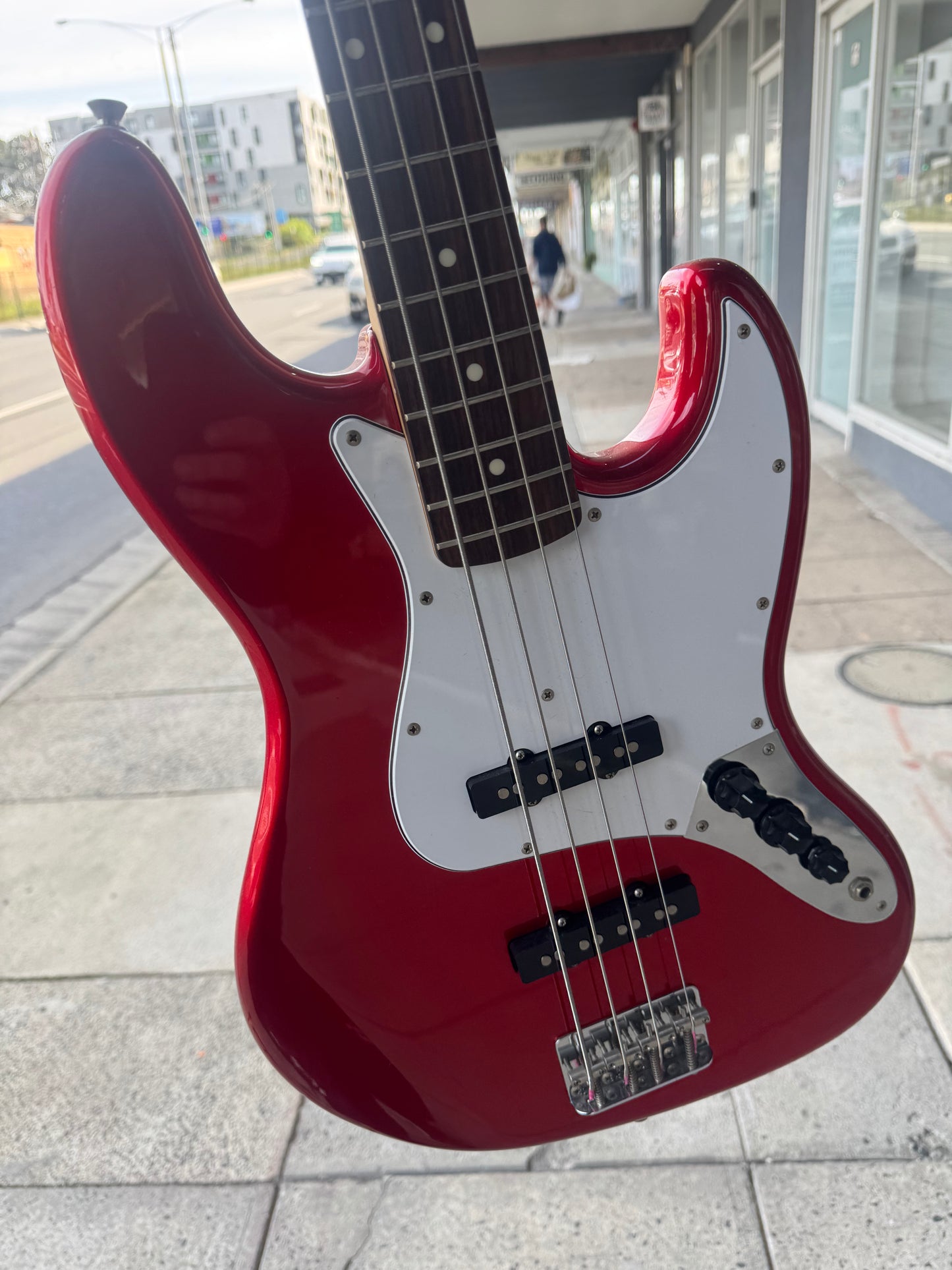 FGN J-Standard 4-String Electric Bass | Made in Japan 2010 | Red