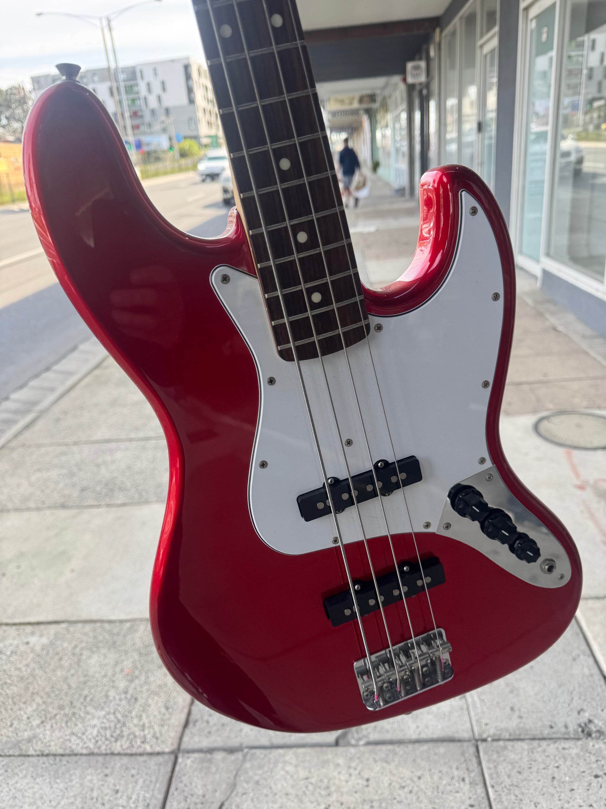 FGN J-Standard 4-String Electric Bass | Made in Japan 2010 | Red