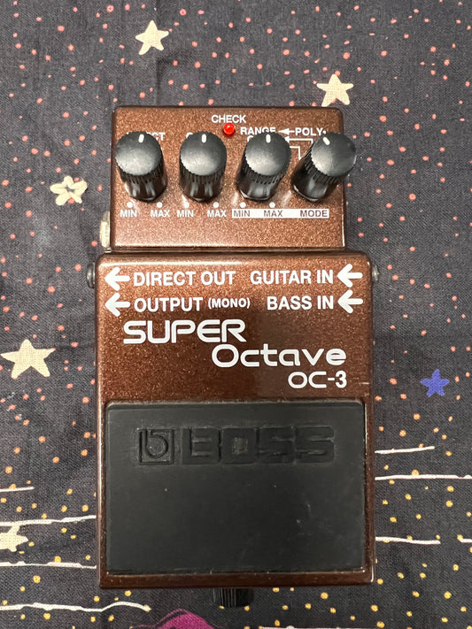 Boss OC-3 Super Octave Pedal