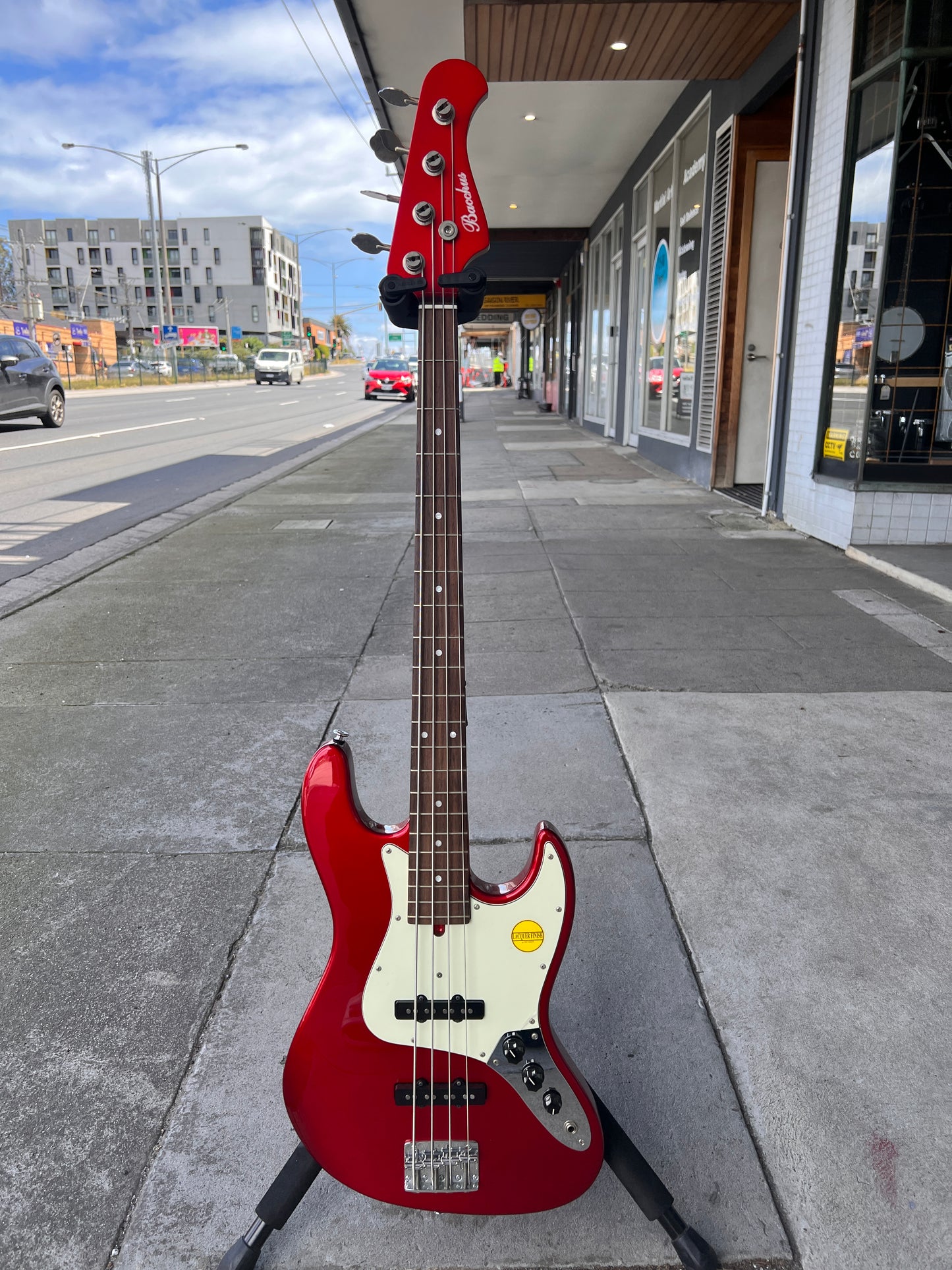 Bacchus Jazz Bass | Red