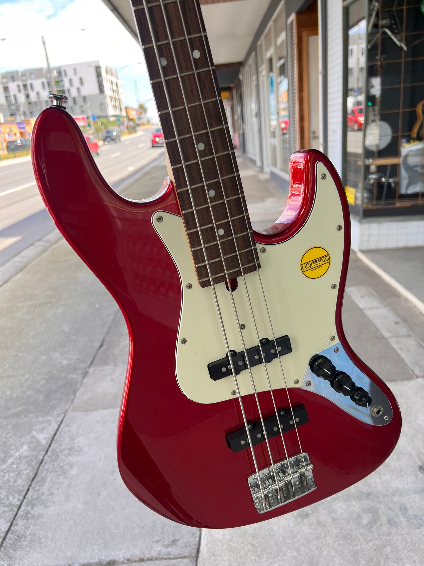 Bacchus Jazz Bass | Red