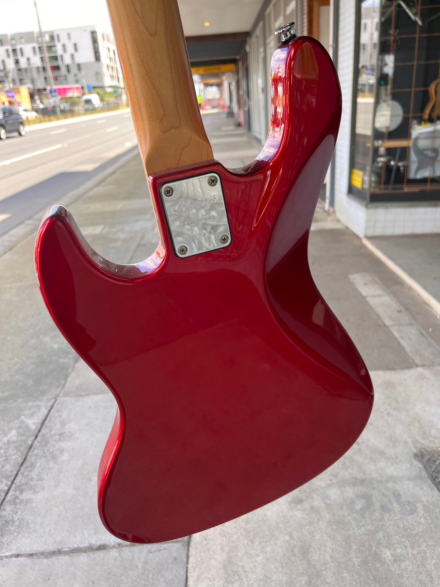 Bacchus Jazz Bass | Red