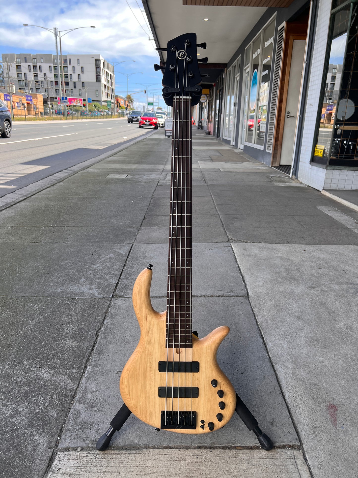 Elrick E-Volution 5-String Electric Bass | Natural