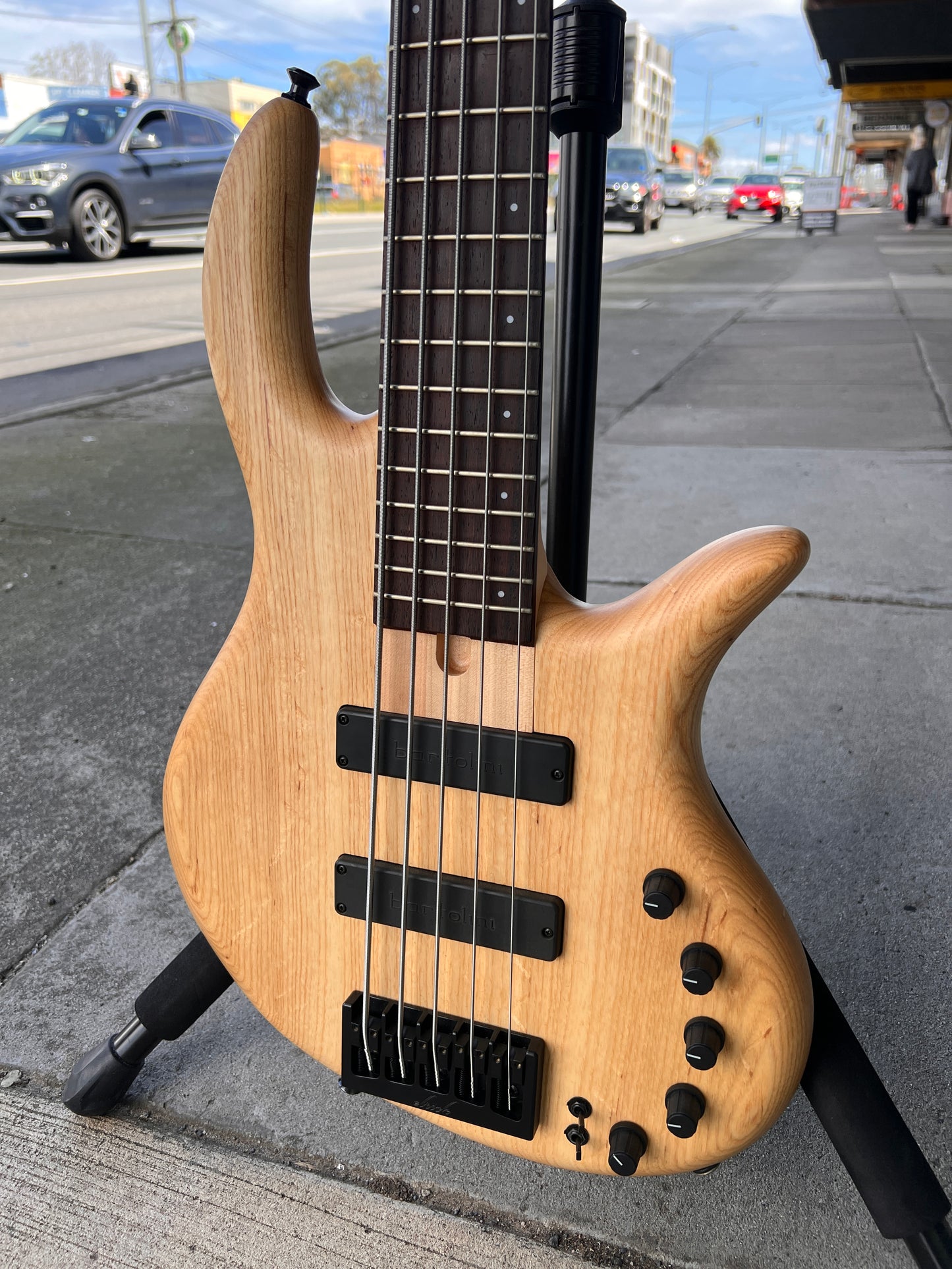 Elrick E-Volution 5-String Electric Bass | Natural