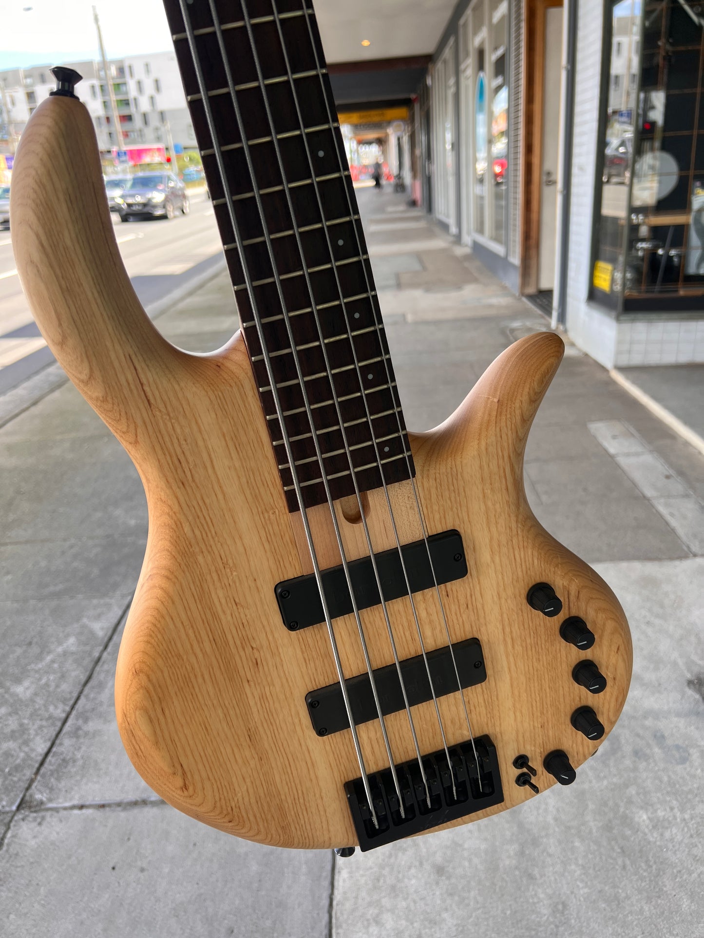 Elrick E-Volution 5-String Electric Bass | Natural