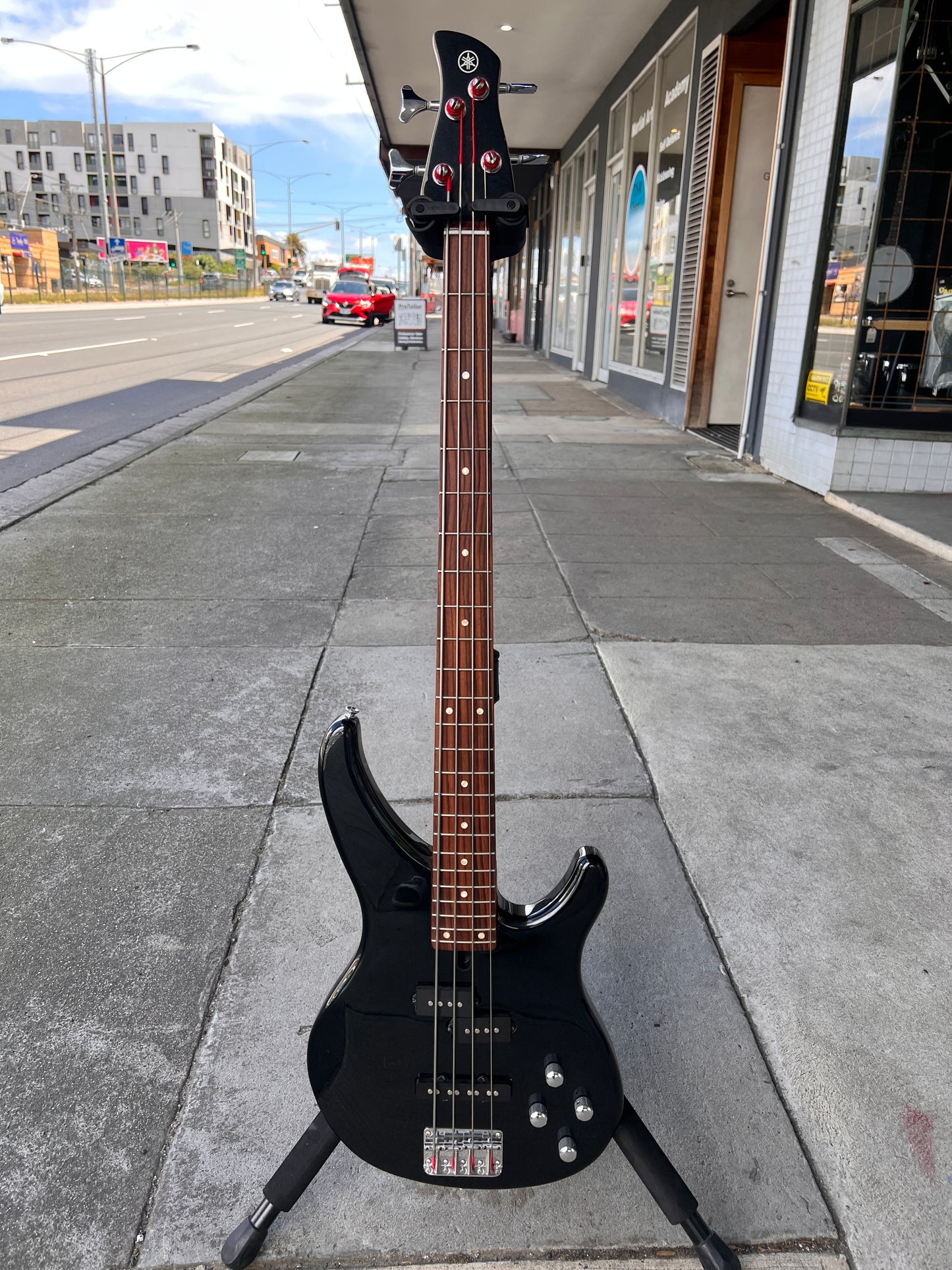 Yamaha TRBX204 4-String Electric Bass | Gloss Black