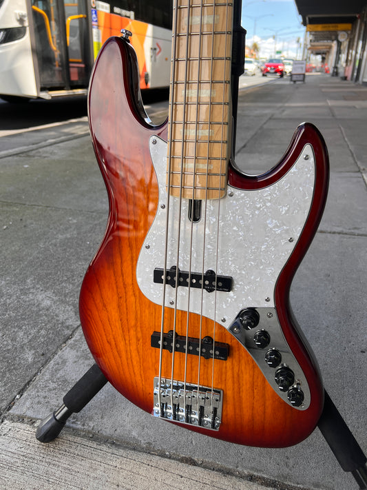 Sire V7 5-String Jazz Bass | Sunburst