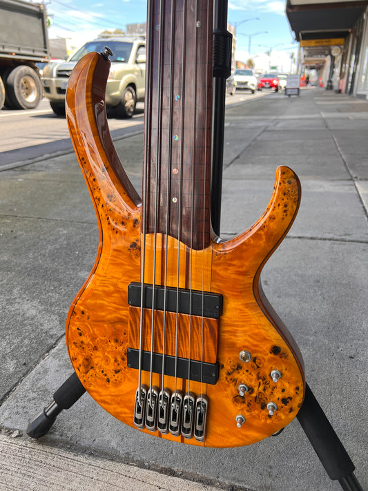 Ibanez BTB776PB 6-String Fretless Bass