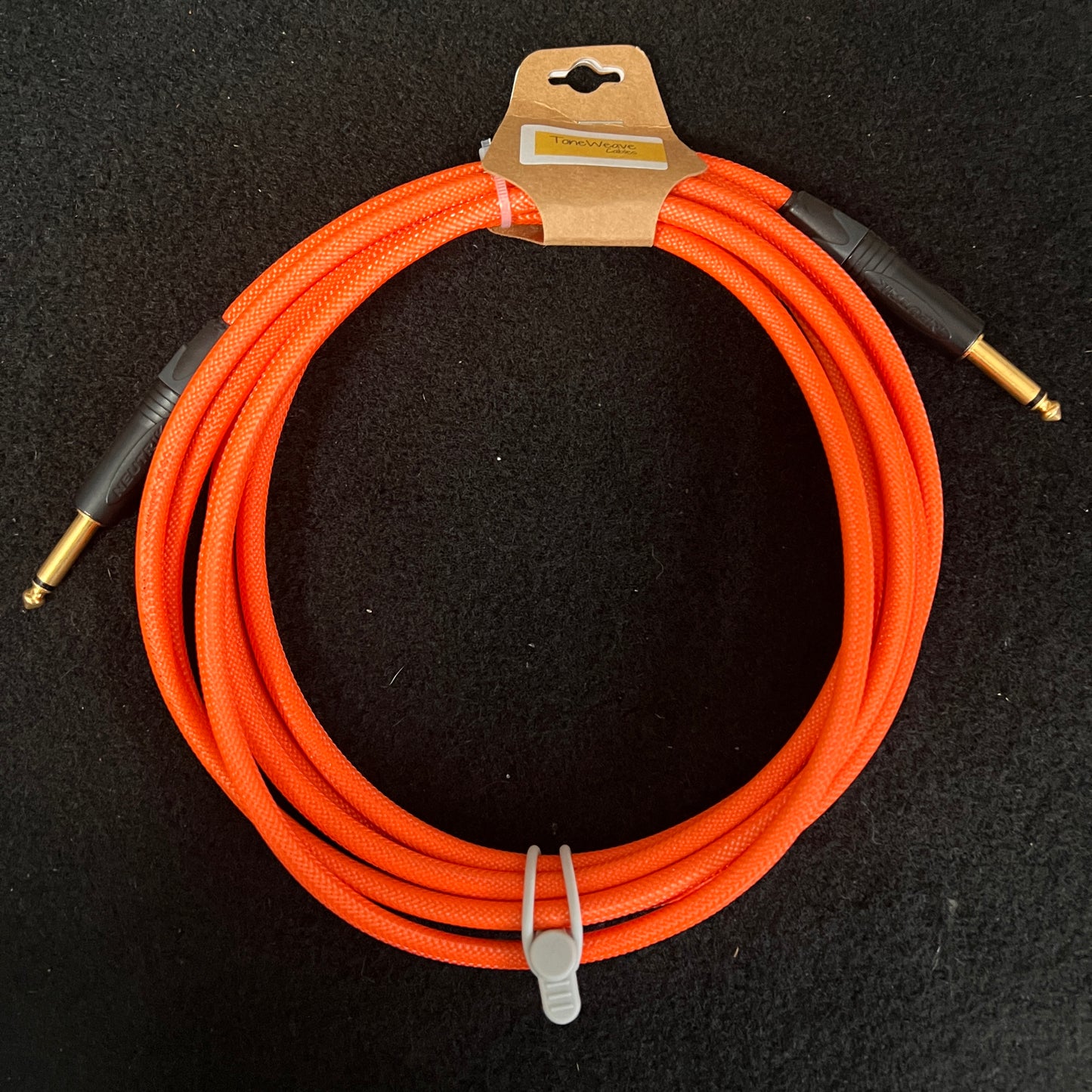 Toneweave Orange Instrument Cable 12ft ST/ST