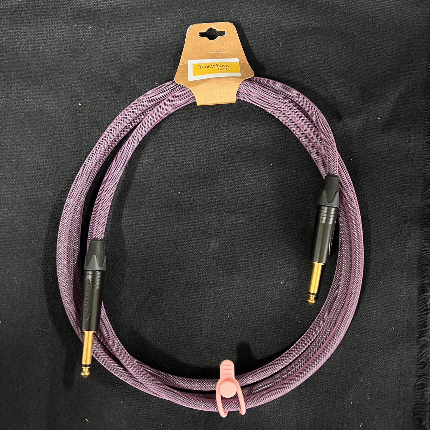 Toneweave Purple Instrument Cable 12ft ST/ST