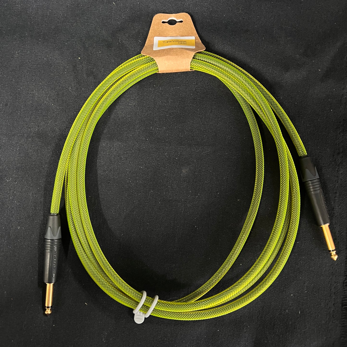 Toneweave Olive Instrument Cable 12ft ST/ST