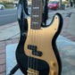 Squier by Fender 40th Anniversary Precision Bass Guitar Gold Edition | Black Gloss ** ON HOLD **