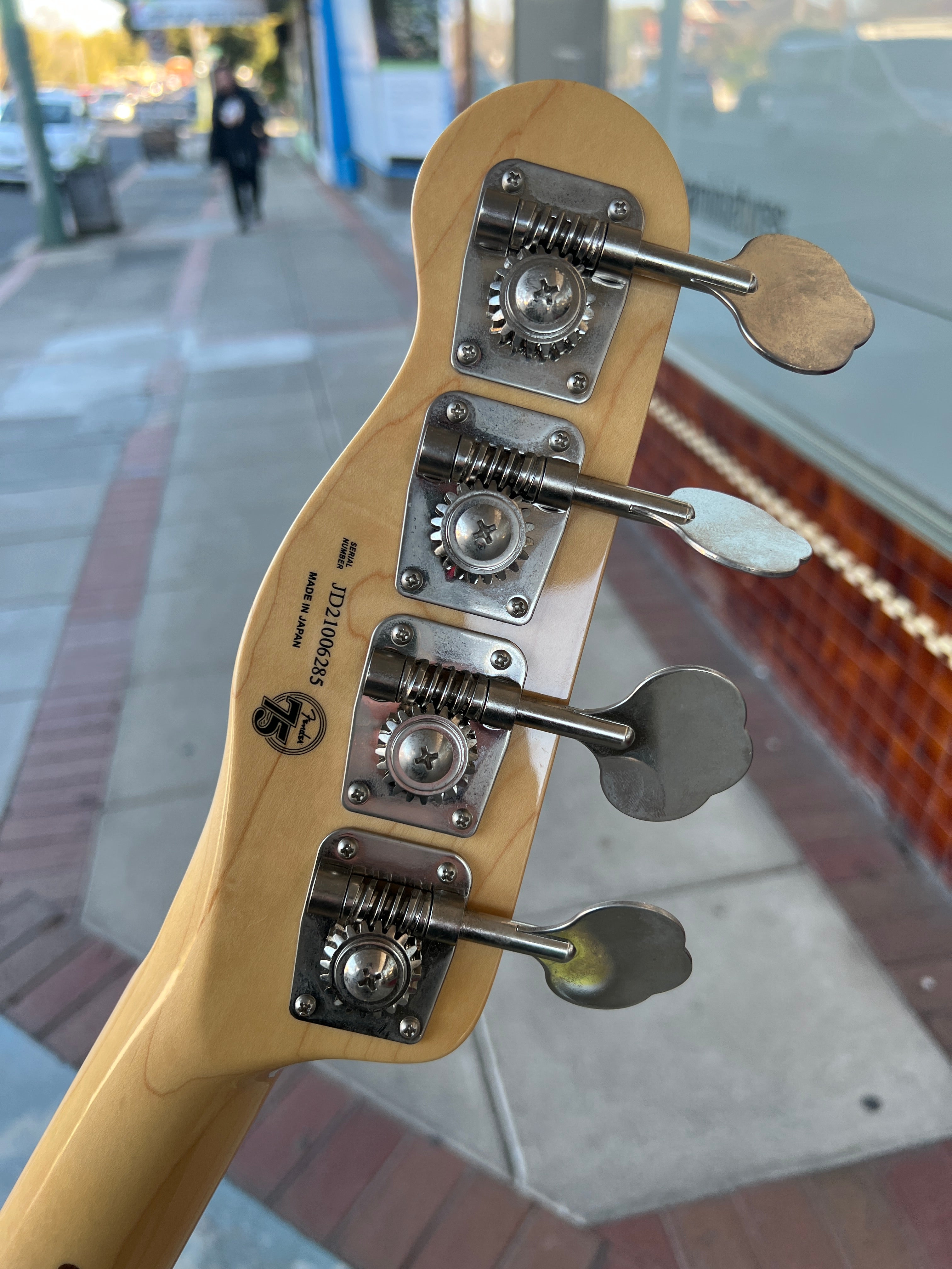 Fender MIJ Traditional 50's Precision Bass Butterscotch – Bass Workshop-  Sales, Setups, Services  Repairs.