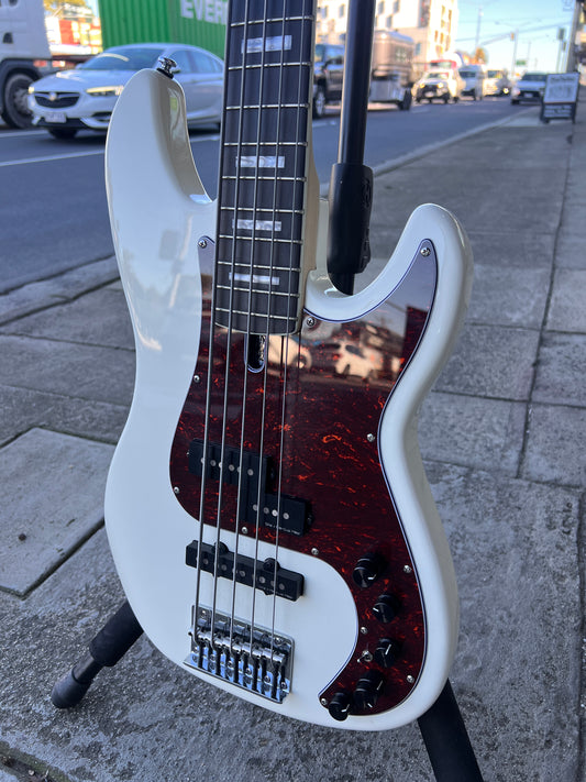 Sire P7 5-String Electric Bass | White