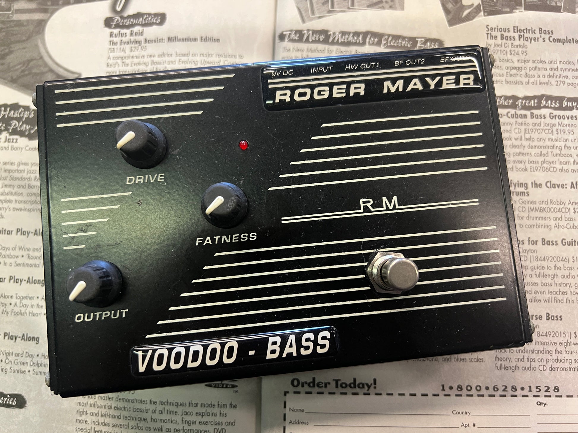 Roger Mayer Voodoo Bass Drive Pedal