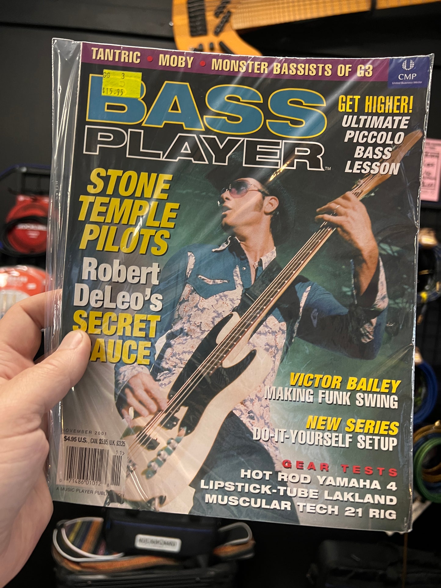 Bass Player Magazine November 2001