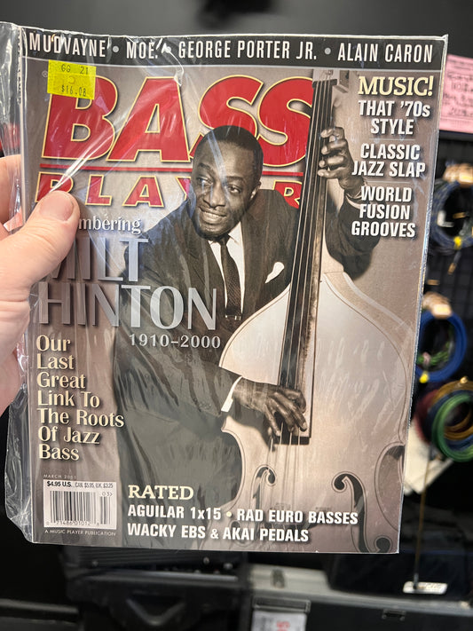 Bass Player Magazine March 2001