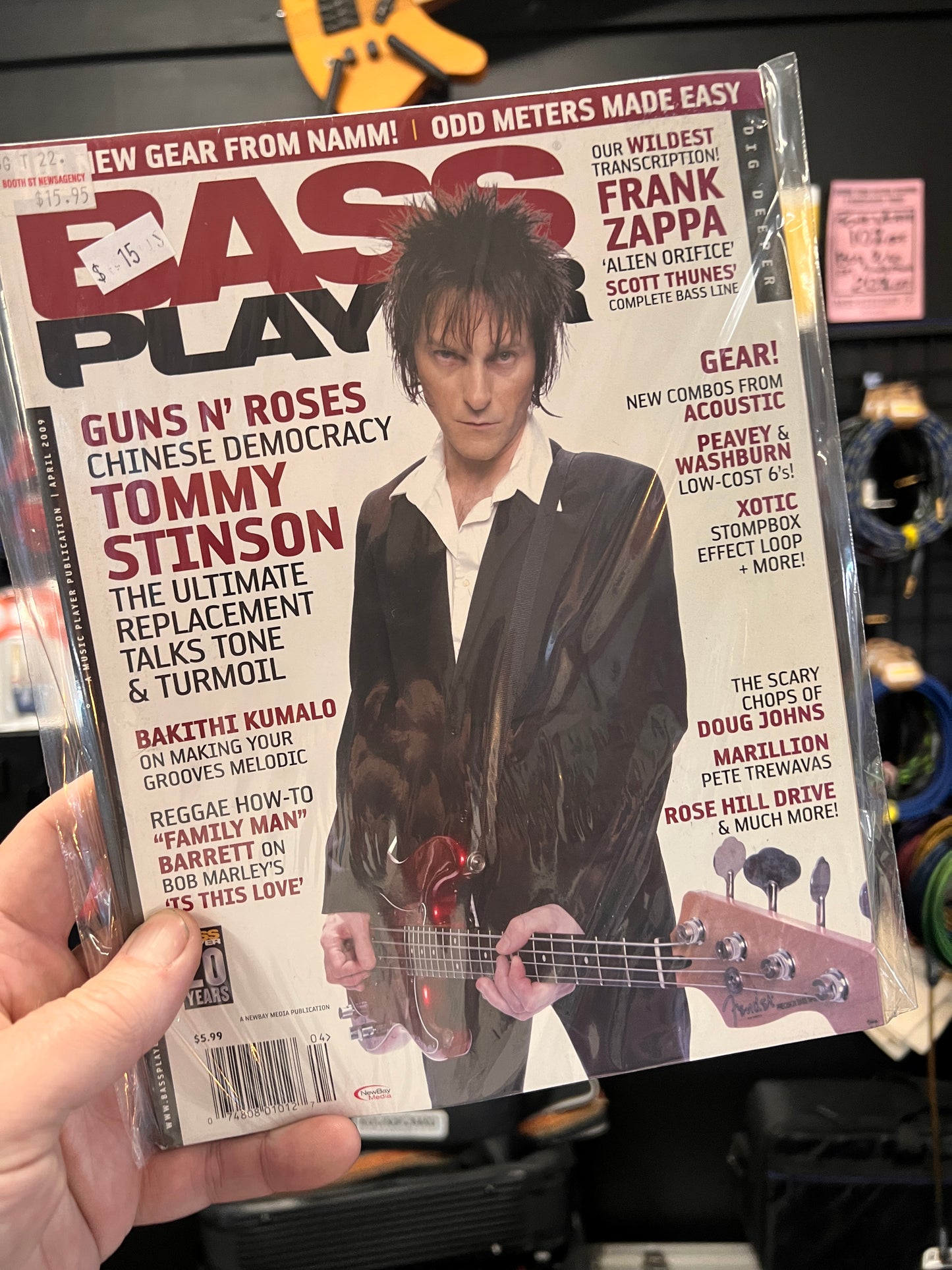 Bass Player Magazine April 2009