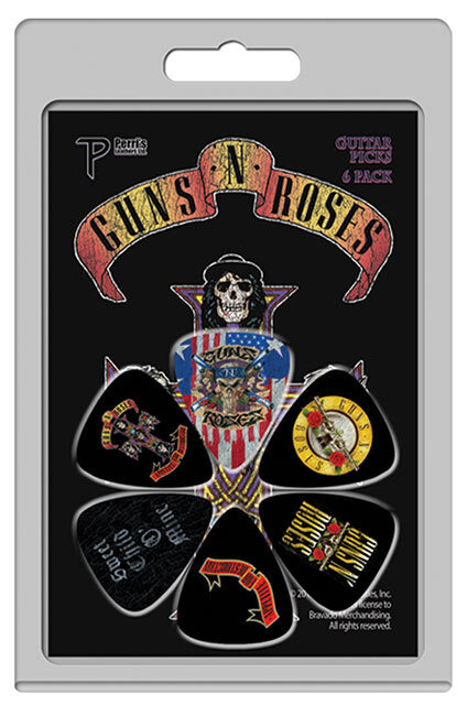 Perris "Guns'N'Roses" Variety 1 Licensed Guitar Picks (6-Pack)