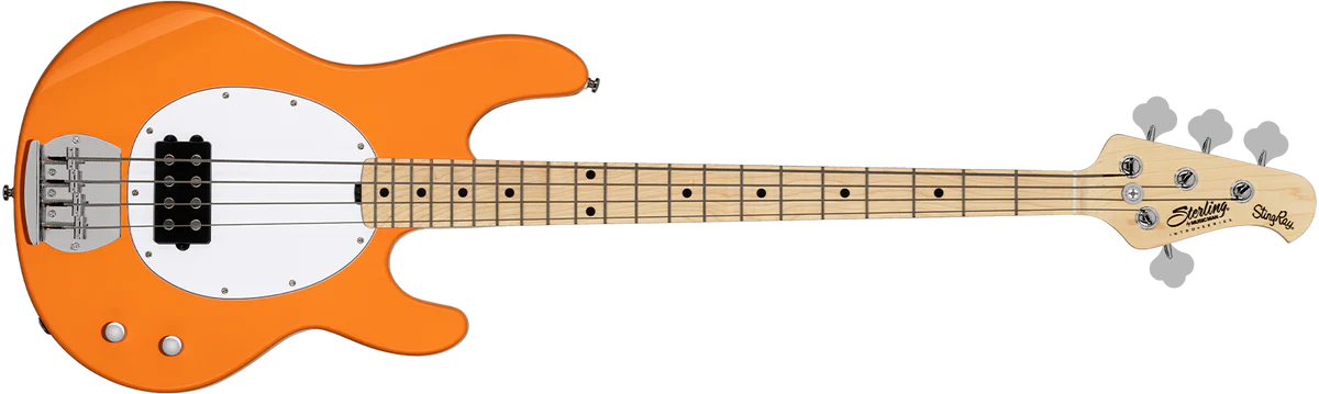 Sterling by Music Man RAY2 4-String Electric Bass | Sunrise Orange