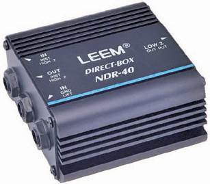 Leem RDR40 Passive DI Box