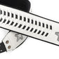 Right On Straps | Groove Paul Turner White Signature Bass Strap - VEGAN LEATHER