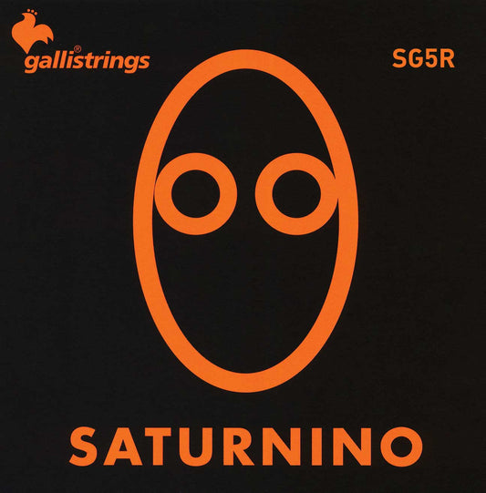 Galli SG5RN Saturnino Nickel Round Wound Long Scale 5-String Bass String Set | Regular Gauge | 45-130