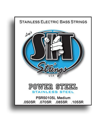 SIT Power Steel Medium Stainless Steel Electric Bass String Set I 50-105