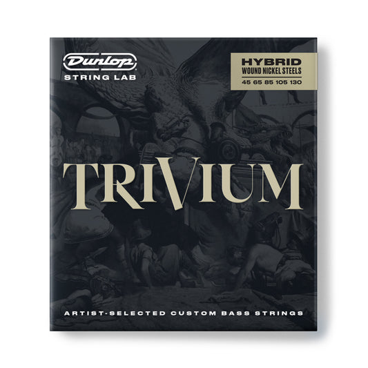 Dunlop Trivium Hybrid Wound Nickel Bass Strings | 5-String