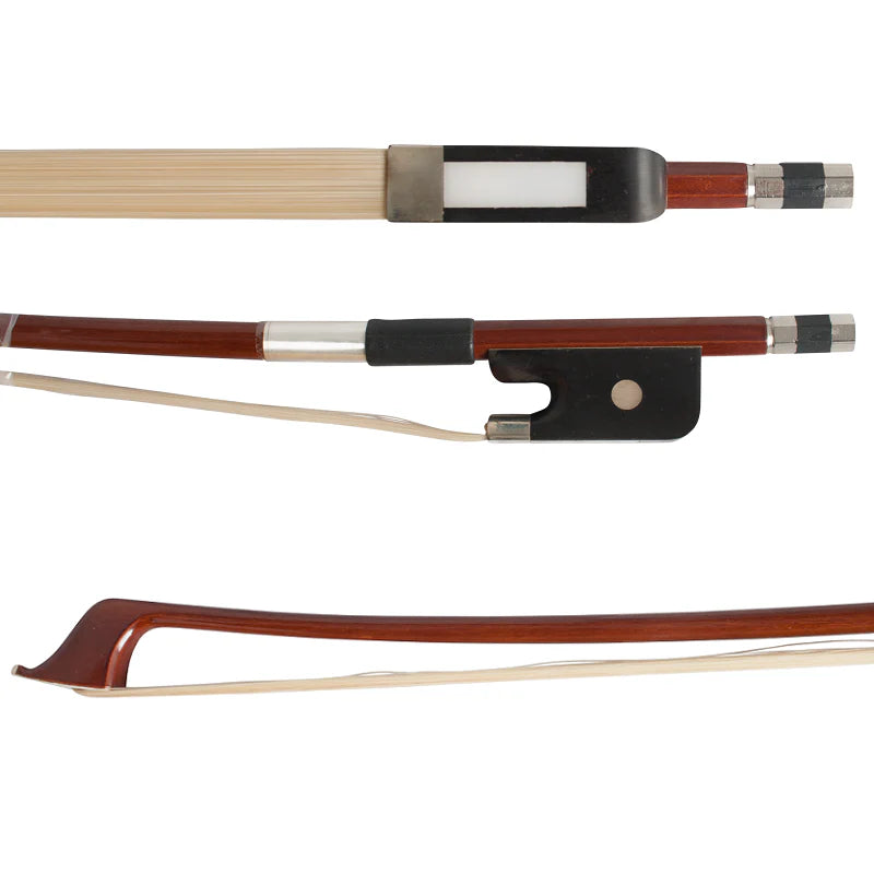 V-Parts VDB512 1/2 Size Double Bass Bow Brazilwood Round | 69cm