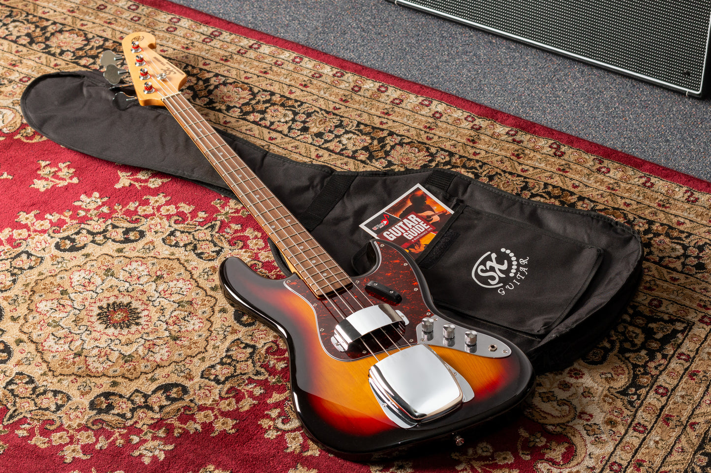 SX VEJ62TS VTG Series Vintage J Style Bass Guitar | Tobacco Sunburst