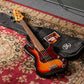 SX VEP34TS VTG Series Vintage P Style Bass Guitar | 3-Tone Sunburst | 3/4 Size