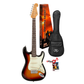 SX VES34TS 3/4 Size Vintage Style Electric Guitar | 3 Tone Sunburst