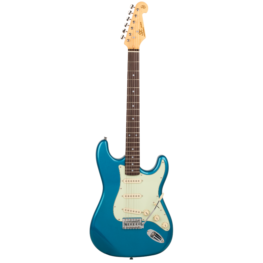 SX VES62LPB Vintage Style Electric Guitar | Lake Placid Blue