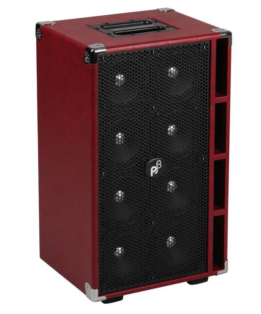 Phil Jones Bass C8 8x5" Bass Speaker Cabinet 800w 8Ω | Red