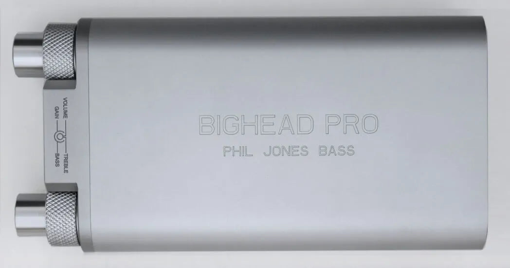 Phil Jones Bass HA-2 Bighead Pro Bass Headphone Amplifier | Silver