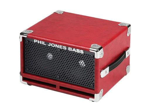 Phil Jones Bass C2 2x5" Bass Speaker Cabinet 200w 8Ω | Red