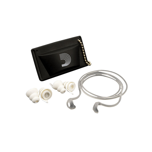 D'Addario Planet Waves Pacato Full Frequency Earplugs Reusable, Pair