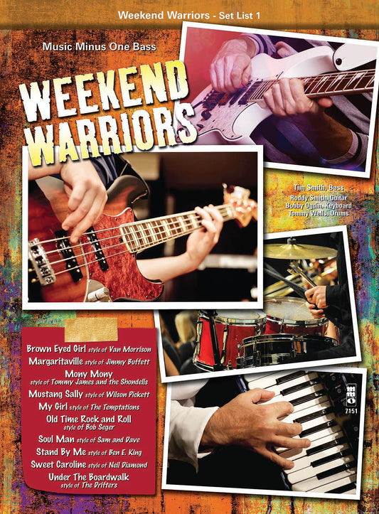 Weekend Warriors Set List 1 Bass Bk/Cd